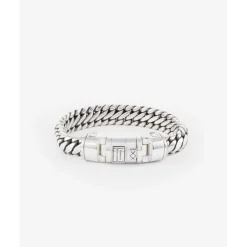 Buddha to Buddha Armband Ben Customized Set Zilver & leer Hot