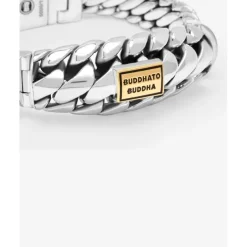 Buddha to Buddha Armband Ben Limited Zilver Goud 14kt Fashion