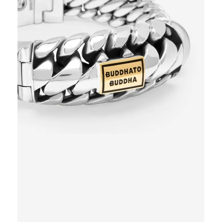 Buddha to Buddha Armband Ben Medium Limited Zilver Goud 14kt Clearance