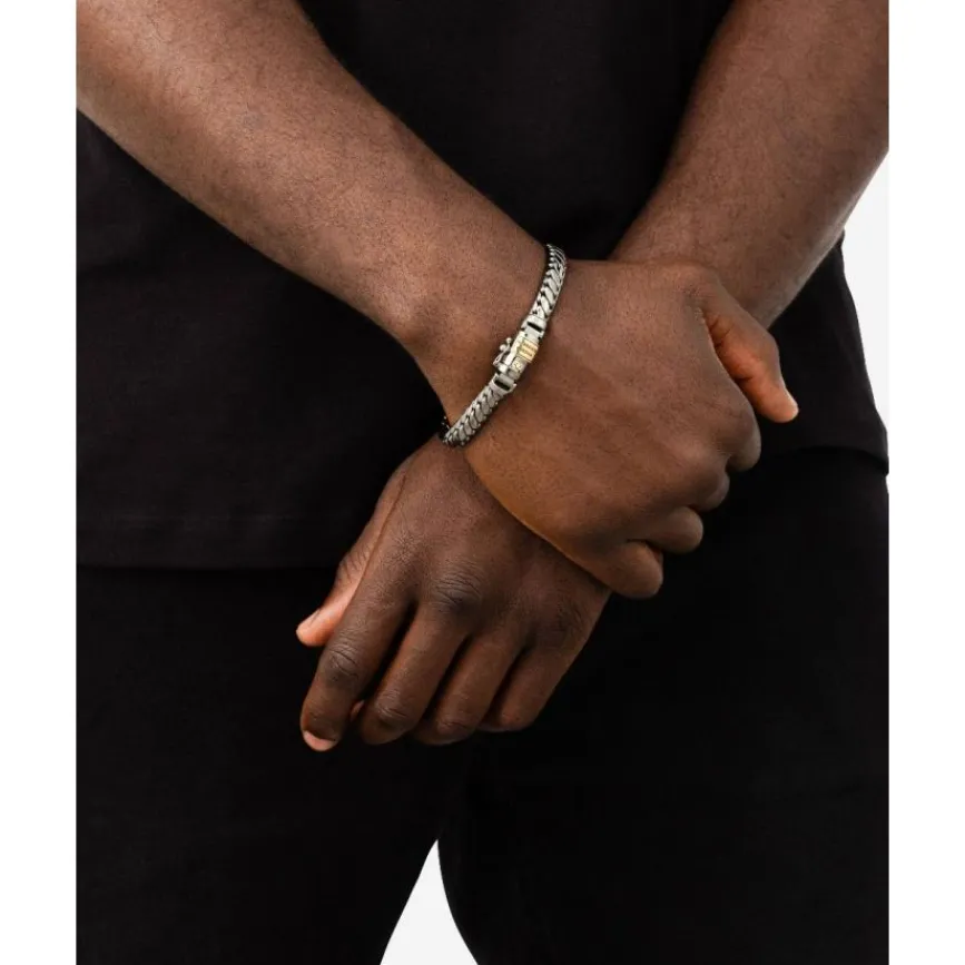 Buddha to Buddha Armband Ben XS Black Rhodium Shine Goud 14kt Best