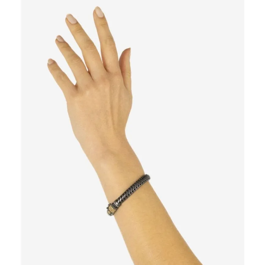 Buddha to Buddha Armband Ben XS Black Rhodium Shine Goud 14kt Best