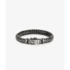Buddha to Buddha Armband Ben XS Zwart Rhodium Shine Zilver Clearance