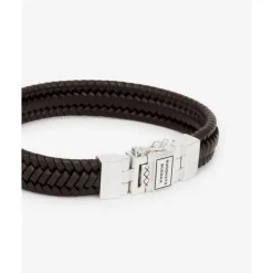 Buddha to Buddha Armband Edwin Small Leer Bruin Best