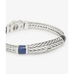 Buddha to Buddha Armband Ellen XS Stone Tigereye Navy Outlet