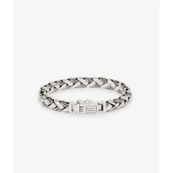 Buddha to Buddha Armband George Texture Zilver Discount