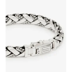 Buddha to Buddha Armband George Texture Zilver Discount