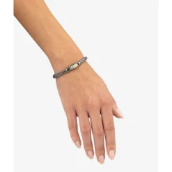 Buddha to Buddha Armband Katja XS Zwart Rhodium Shine Goud 14kt Clearance