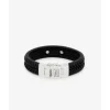 Buddha to Buddha Armband Komang Leer Zwart Fashion