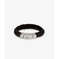 Buddha to Buddha Armband Mangky Leer Bruin Outlet