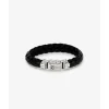 Buddha to Buddha Armband Mangky Leer Zwart Sale