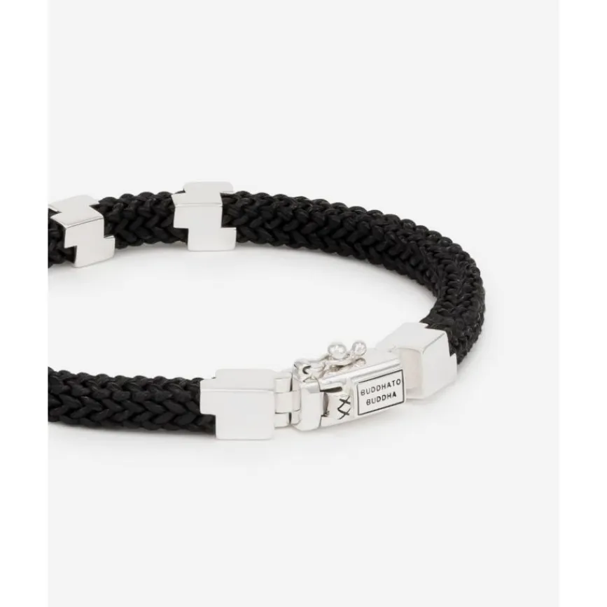 Buddha to Buddha Armband Sterk & Positief Denise Zwart Outlet