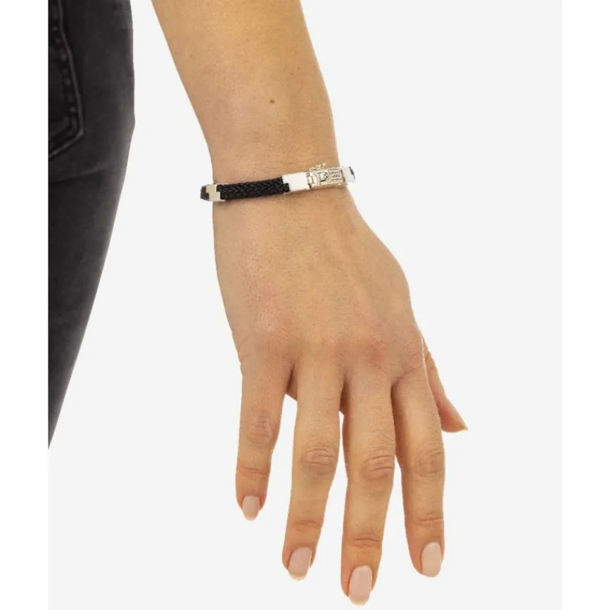 Buddha to Buddha Armband Sterk & Positief Denise Zwart Outlet