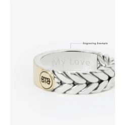 Buddha to Buddha Barbara Dual Ring Bicolor Online
