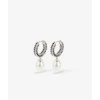 Buddha to Buddha Barbara Hoops Parel Zilver New