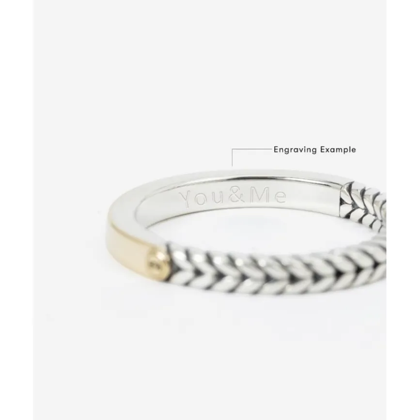 Buddha to Buddha Barbara Mini Dual Ring Bicolor Online