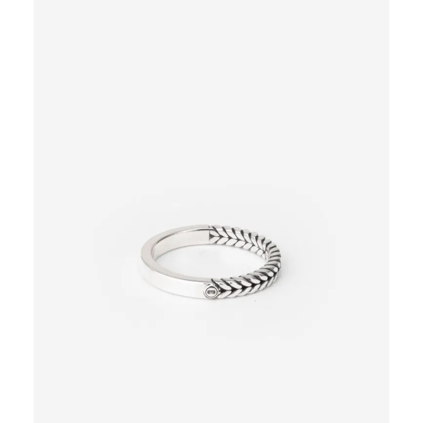 Buddha to Buddha Barbara Mini Dual Ring Zilver Clearance