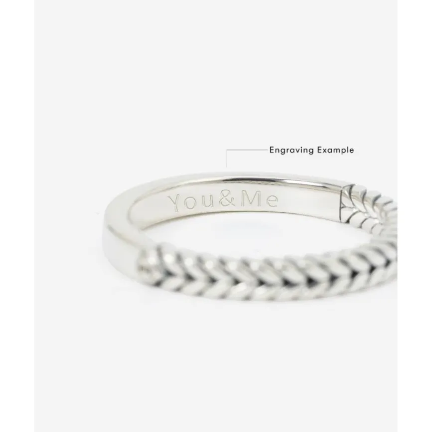 Buddha to Buddha Barbara Mini Dual Ring Zilver Clearance