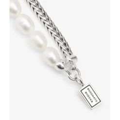 Buddha to Buddha Barbara Mini Parel Ketting Zilver 45 cm Hot