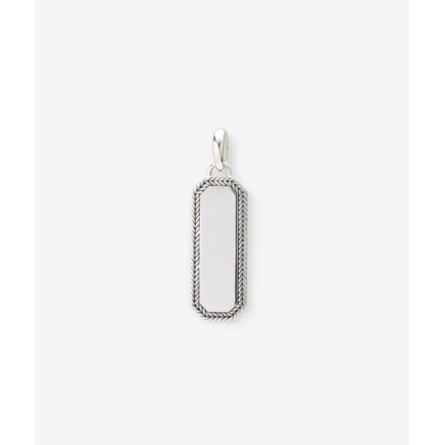 Buddha to Buddha Barbara Octagon Tag Hanger Zilver Discount