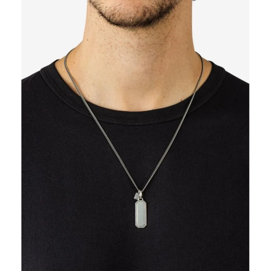 Buddha to Buddha Barbara Octagon Tag Hanger Zilver Discount