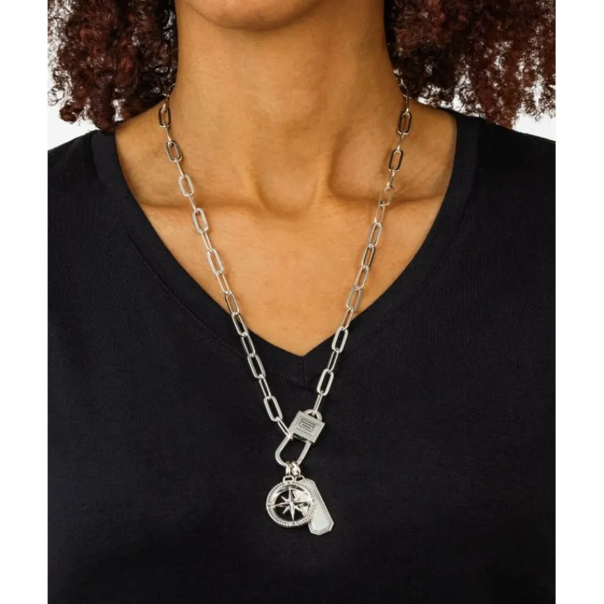 Buddha to Buddha Barbara Octagon Tag Hanger Zilver Discount