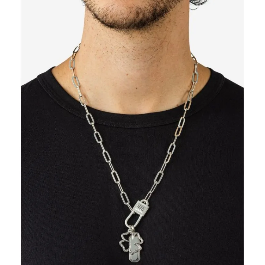 Buddha to Buddha Barbara Octagon Tag Hanger Zilver Discount