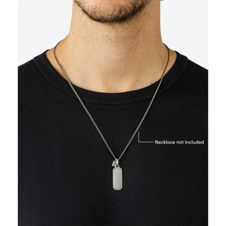 Buddha to Buddha Barbara Octagon Tag Hanger Zilver Discount