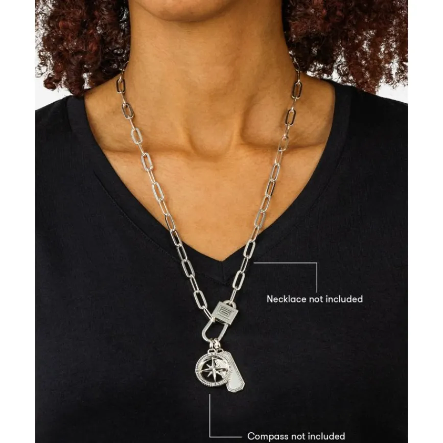 Buddha to Buddha Barbara Octagon Tag Hanger Zilver Discount