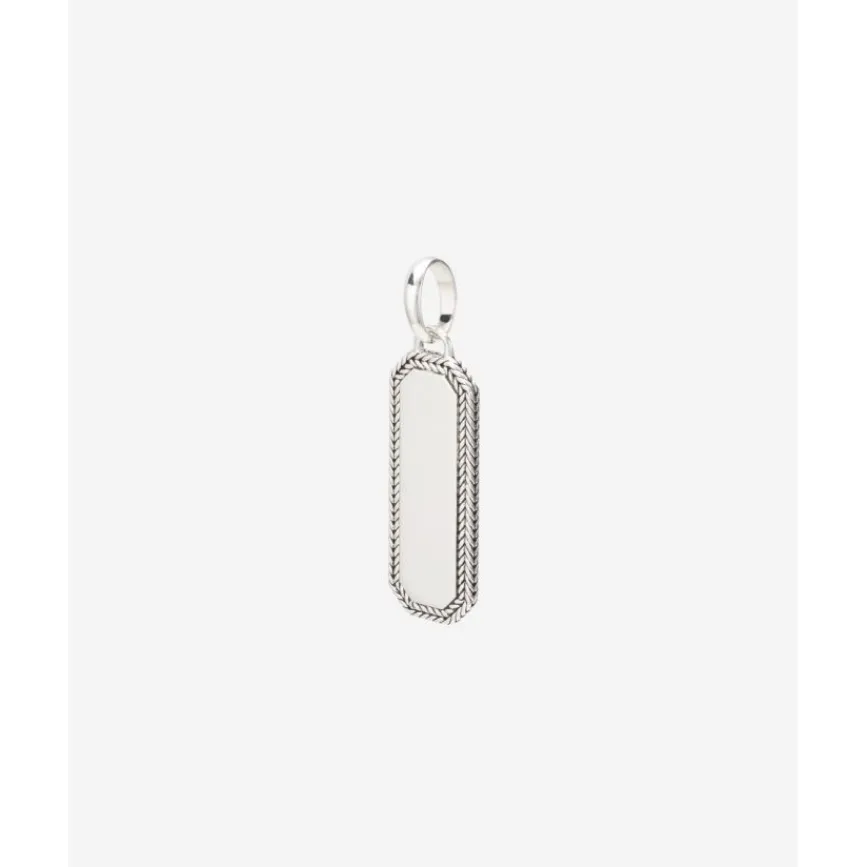 Buddha to Buddha Barbara Octagon Tag Hanger Zilver Discount