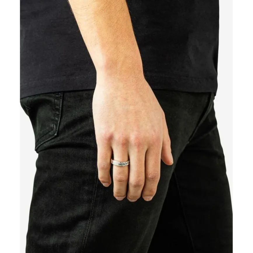 Buddha to Buddha Barbara Small Dual Ring Zilver Online