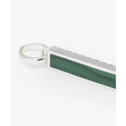 Buddha to Buddha Ben Mini (Edel)steen Hanger Zilver Malachite Fashion