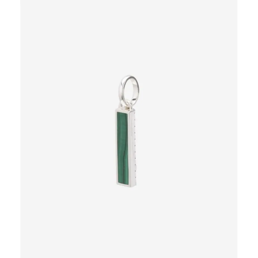 Buddha to Buddha Ben Mini (Edel)steen Hanger Zilver Malachite Fashion