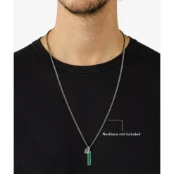 Buddha to Buddha Ben Mini (Edel)steen Hanger Zilver Malachite Fashion