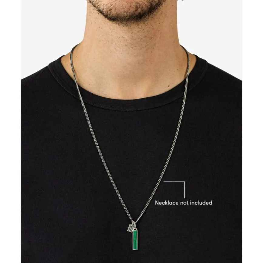 Buddha to Buddha Ben Mini (Edel)steen Hanger Zilver Malachite Fashion