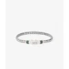 Buddha to Buddha Ben Mini Gemstone Armband Zilver Malachiet Fashion