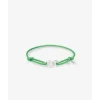 Buddha to Buddha Chain XS Koord Armband Zilver Buddha Groen Outlet