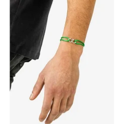 Buddha to Buddha Chain XS Koord Armband Zilver Buddha Groen Outlet