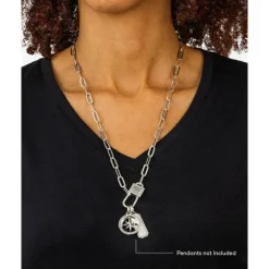Buddha to Buddha Chainlink Lock Ketting Zilver Sale