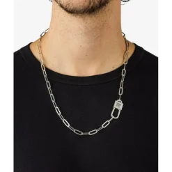 Buddha to Buddha Chainlink Lock Ketting Zilver Sale