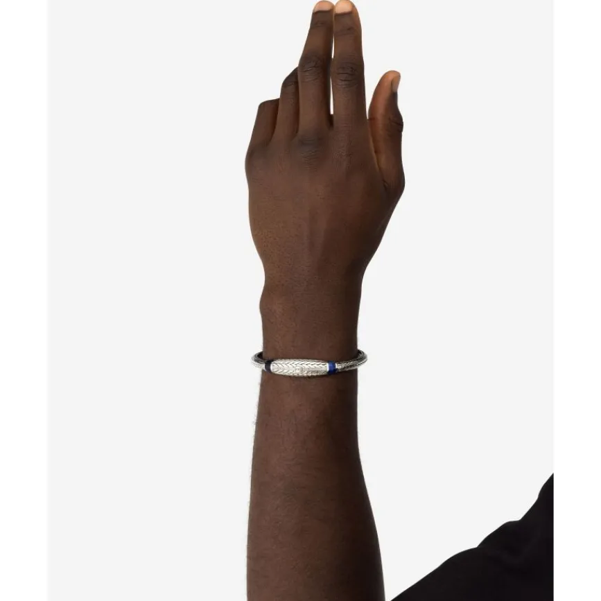 Buddha to Buddha Cuff Armband Ellen Stone Tigereye Navy Fashion