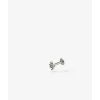 Buddha to Buddha Endless Knot Knopje Flatback Zilver Single Piece Fashion