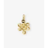 Buddha to Buddha Endless Knot XS Hanger Verguld Zilver Fashion