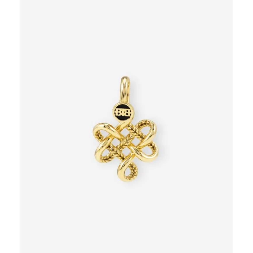 Buddha to Buddha Endless Knot XS Hanger Verguld Zilver Fashion