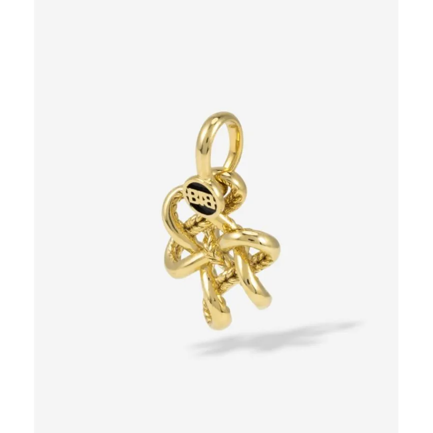 Buddha to Buddha Endless Knot XS Hanger Verguld Zilver Fashion