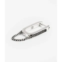 Buddha to Buddha Essential Hoop Chainlink Zilver Single Piece Online