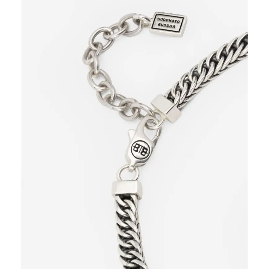 Buddha to Buddha Esther Mini Enkelbandje/Armband Zilver Sale