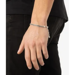 Buddha to Buddha Esther Mini Enkelbandje/Armband Zilver Sale