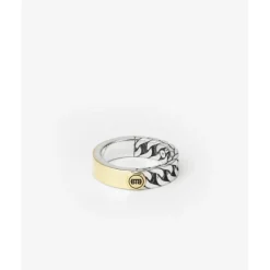 Buddha to Buddha Esther Small Dual Ring Bicolor New