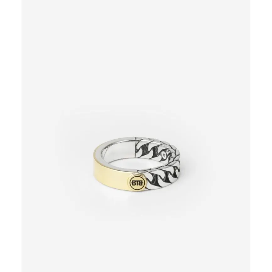 Buddha to Buddha Esther Small Dual Ring Bicolor New