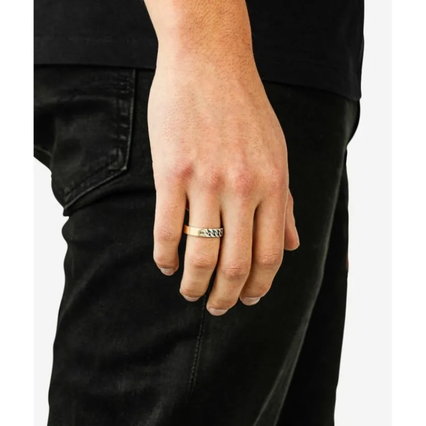 Buddha to Buddha Esther Small Dual Ring Bicolor New